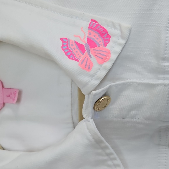 Lilly Pulitzer Denim Jacket Size L - Picture 9 of 15